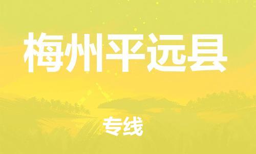 厦门到梅州平远县物流公司-厦门到梅州平远县专线-专车直送