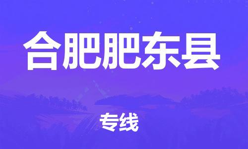 厦门到合肥肥东县物流公司-厦门到合肥肥东县专线-专车直送