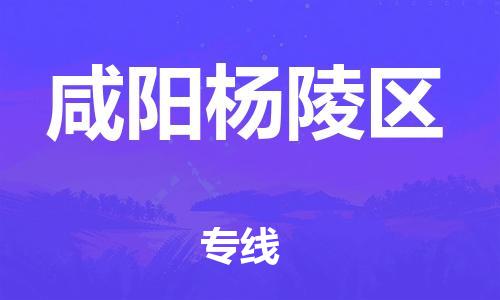 厦门到咸阳杨陵区物流公司-厦门到咸阳杨陵区专线-专车直送