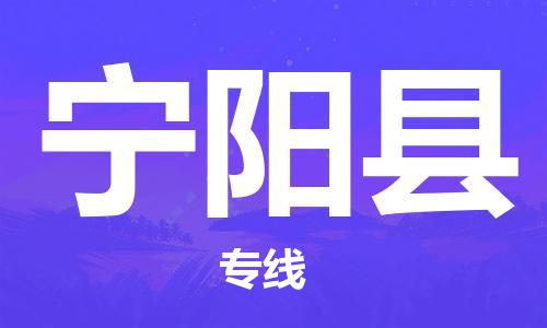 厦门到宁阳县物流专线-我们比别人做得更好-厦门至宁阳县专线