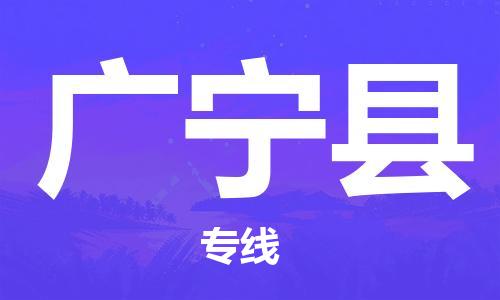 厦门到广宁县物流公司-厦门到广宁县专线-专车直送